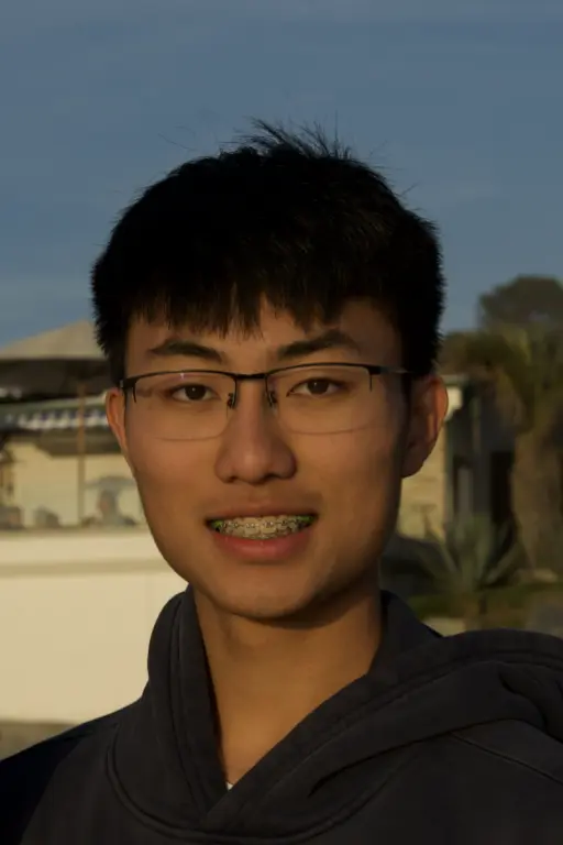 Stephen with braces.